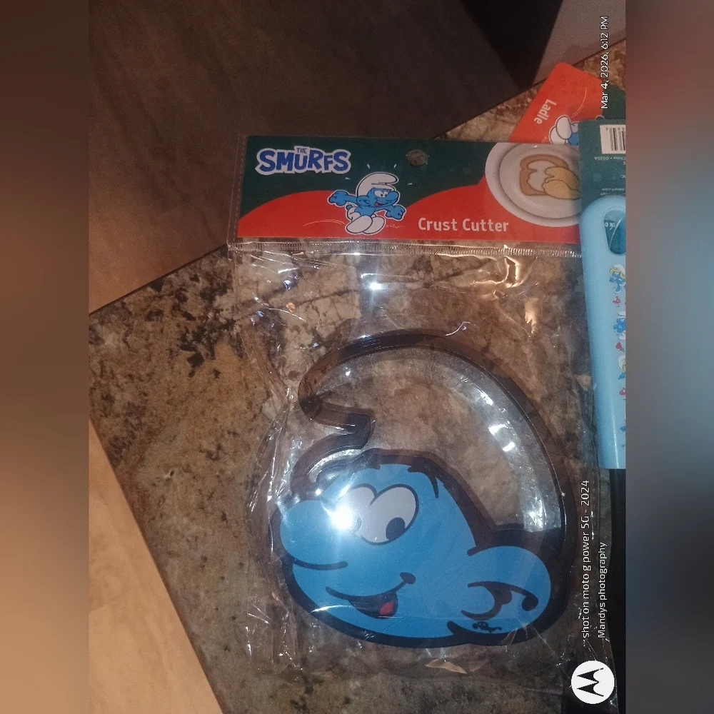 Smurfs Kitchen Utensil Set New